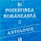 SCHIȚA ȘI POVESTIREA ROM&Acirc;NEASCĂ. ANTOLOGIE. VOL 2