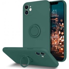 Husa iPhone 14 Plus 6.7 Ring Verde