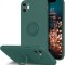 Husa Silicon iPhone 13 Pro 6.1 Ring Verde