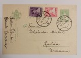 Romania 1928 - Carte postala circulata SUCEAVA-APOLDA