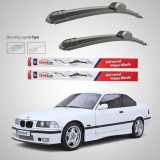 Cumpara ieftin Ștergătoare BMW Seria 3 E36 Coupe (1992&ndash;1999) Flat | Set Față &ndash; TeamCar&reg;