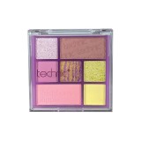 Paleta fard de ochi, Technic , Raspberry Ripple, 7 culori