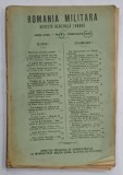 ROMANIA MILITARA , REVISTA GENERALA LUNARA , NR. 2 , FEBRUARIE , 1926