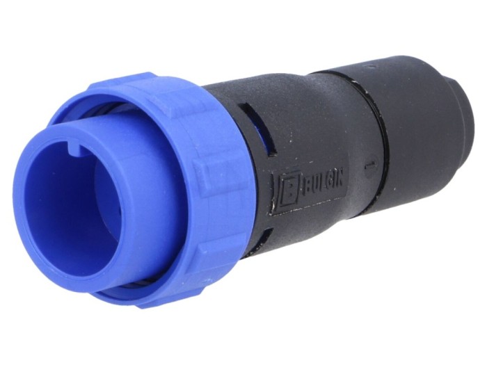 Conector circular 4 pini IP68 pe cablu