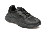 Pantofi sport ALDO negri, CREATEV1007, din material textil si piele ecologica