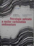 PETROLOGIA APLICATA A ROCILOR CARBONATICE SEDIMENTARE-G. PARVU, S. PAULIUC, C. VINOGRADOV, I. PREDA