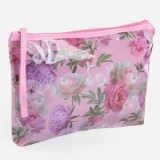 Portfard PVC Lila Floral 30x21cm, CMCLASS