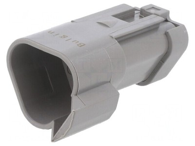 Conector cablu-cablu PX0 3 pini gri IP68 foto