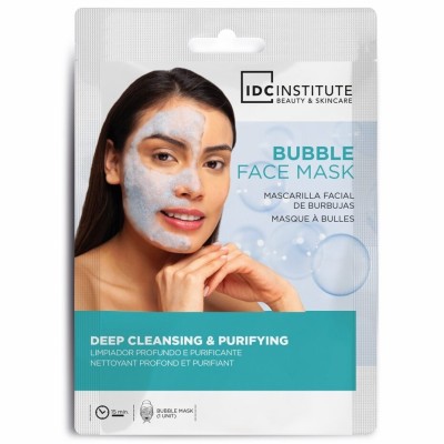 Masca faciala demachianta cu efect spumant Bubble, IDC Institute 3423, 15g foto