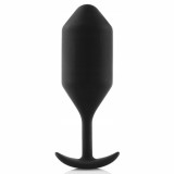 Plug anal - B-Vibe Snug Plug 4 Black