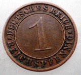 2.694 GERMANIA WEIMAR 1 REICHSPFENNIG 1931 A, Europa, Bronz