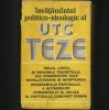 &Icirc;NVĂȚĂM&Acirc;NTUL POLITICO-IDEOLOGIC AL U.T.C. - TEZE - UNIUNEA TINERETULUI COMUNIST