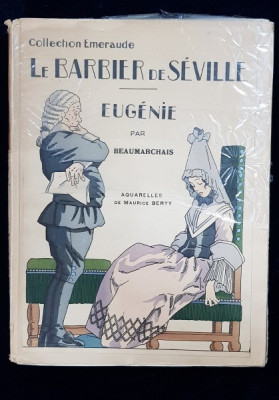 BEAUMARCHAIS BARBIER DE SEVILLE , EUGENIE, PARIS 1929 foto