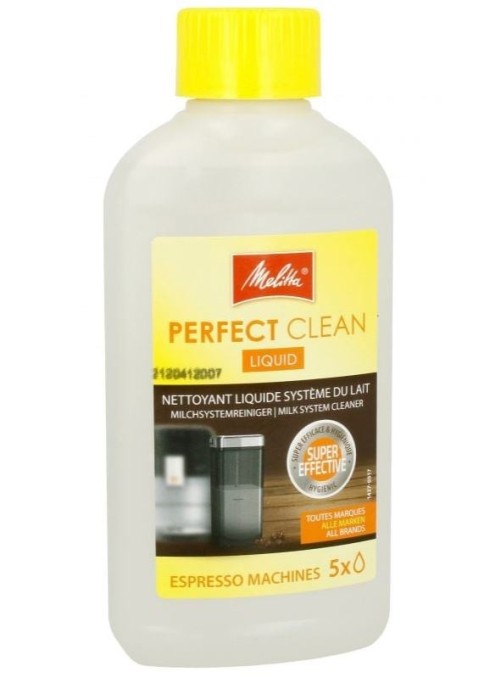 Solutie de curatare a sistemul de lapte pentru espressor automat Melitta, 250ml, 5 utilizari
