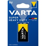 Baterie Varta Superlife 2022, 6F22, 9V, zinc - carbon, 1 buc, blister