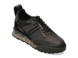 Pantofi sport REPLAY negri, MS1P2SL, din material textil si piele naturala