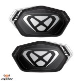 Set slidere genunchi Ixon model Knee Slider Race 2.0 &ndash; culoare: negru/alb