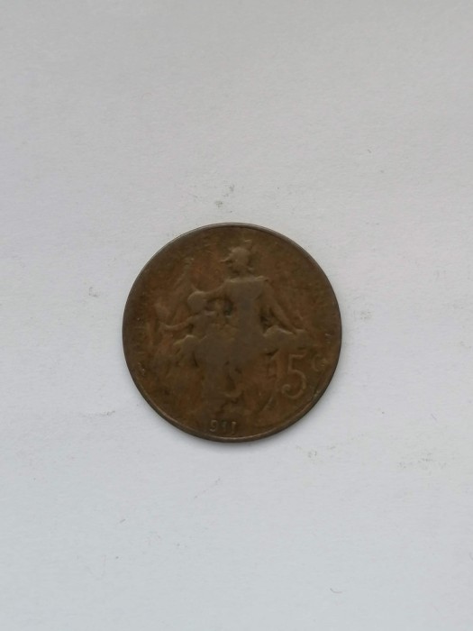 5 CENTIMES 1911 franta