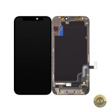 Display cu Touchscreen JK pentru Apple iPhone 12 mini cu Rama Versiune LCD In-Cell Negru