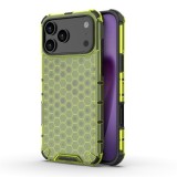 Husa compatibila cu IPhone 18 Pro Max cu protectie spate si margini anti-soc, Verde &ndash; Model Fagure