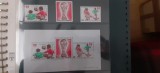Gabon-Campionatul Mondial de fotbal Argentina 1978- serie completa si colita-nestampilate MNH(F1), Nestampilat