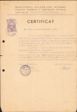 HST A1381 Certificat școlar 1960 Timișoara