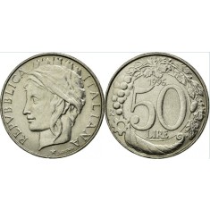 Italia 1996 - 50 lire, circulata