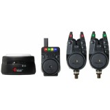 Set Avertizoare PROLOGIC C-Series Pro Alarm Set Fishing Bite Alarm RG, 2+1+1