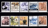 A12 S1 4 - Timbre foarte vechi - Austria - turism, Natura, Stampilat