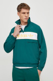 Adidas Originals geacă bărbați, culoarea verde, de tranziție, oversize IS3318