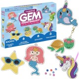 Cumpara ieftin Set creativ pentru fetite pentru decorare brelocuri sau pandante cu pietricele gen diamant multicolor, pentru varsta de peste 6 ani 6 ani Alte persona
