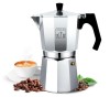 Cafetiera Bialetti Moka Express Aluminiu, 150ml (3 Cesti), Crom - RESIGILAT