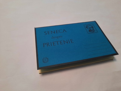 Seneca despre prietenie - Seneca RF22/1 foto