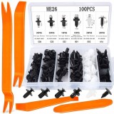 Kit pentru demontat interior auto, Logit, CPPS-104, PVC, 104 piese, Multicolor