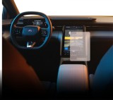 Folie Protectie Navigatie Ford Capri 2024+, Duragon, protectie Display Navigatie, silicon Mat, Anti-zgarieturi, Anti-amprenta, kit instalare