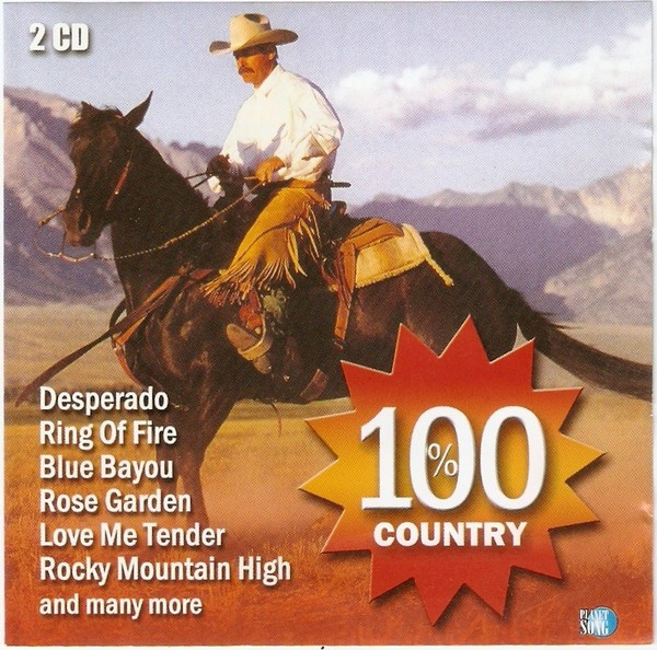 Set 2 CD Various &lrm;&ndash; 100% Country, original