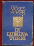 Sef Rabin Dr Moses Rosen &quot;In lumina Torei&quot; Editia a IV-a, 1984.