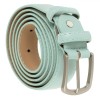 Curea Femei, Ajustabilă, Verde Menta, Cataramă Metalică, 110x3cm, Oem