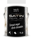 Vopsea decorativa Magic Efect Satin Perlat Power Almond 2.4 L + Trafalet Gratuit