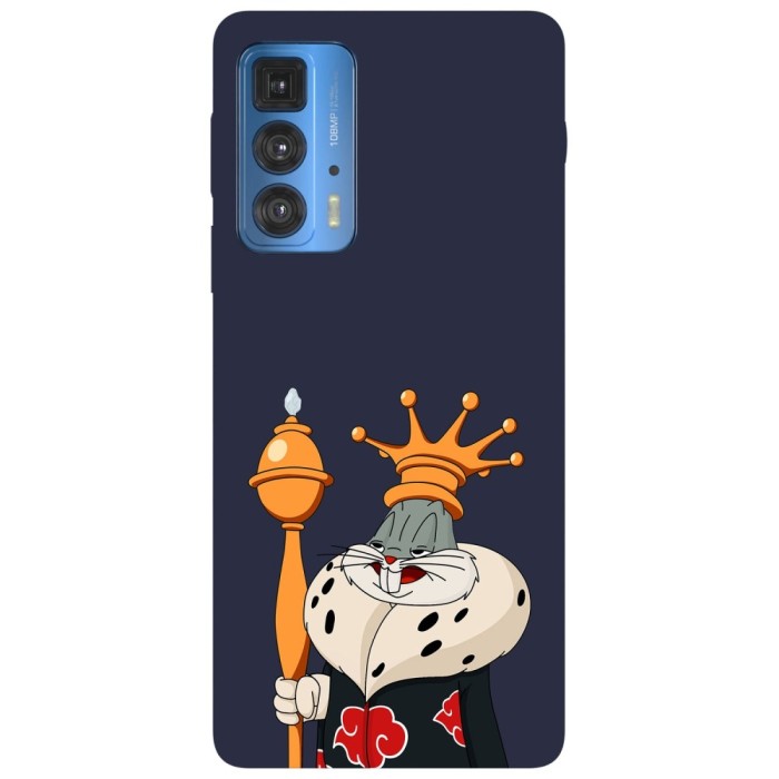 Husa compatibila cu Motorola Edge 20 model King Bugs Bunny, Silicon, TPU, Viceversa