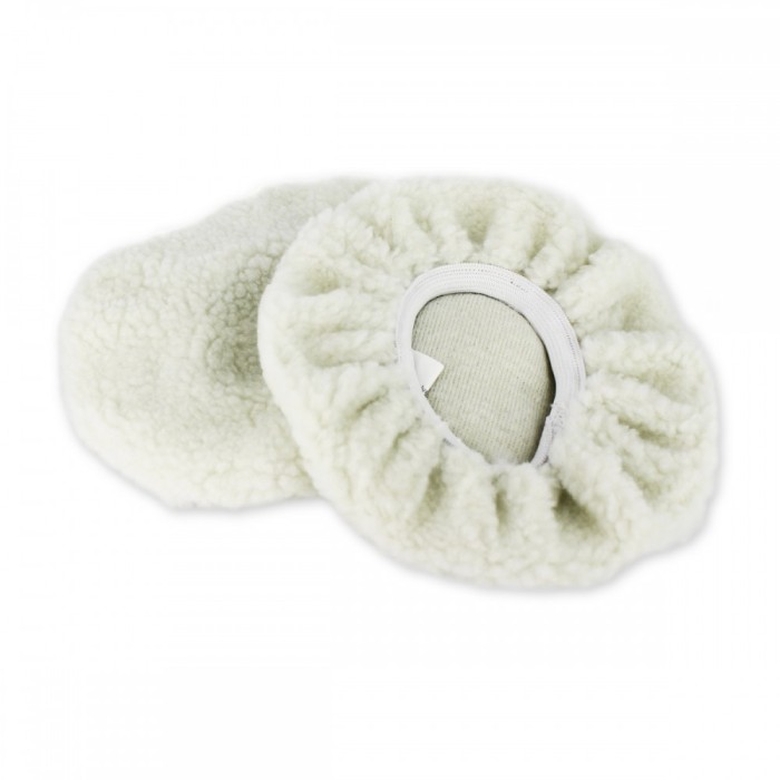 Set de 2 calote lustruire din l&acirc;nă - 18 cm