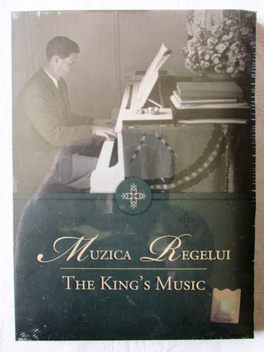 &quot;Muzica Regelui / The King&#039;s Music&quot;, CD muzica clasica + Carte bilingva, 2011. Pachet sigilat in tipla
