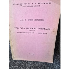 Ecologia microorganismelor - Emilia Nestorescu partea I