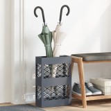 vidaXL Suport de Umbrele Antracit Metal Mediu Suport de Umbrele
