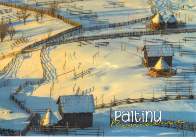 Carte postala Bucovina SV175 Paltinu - Iarna pe portativ foto