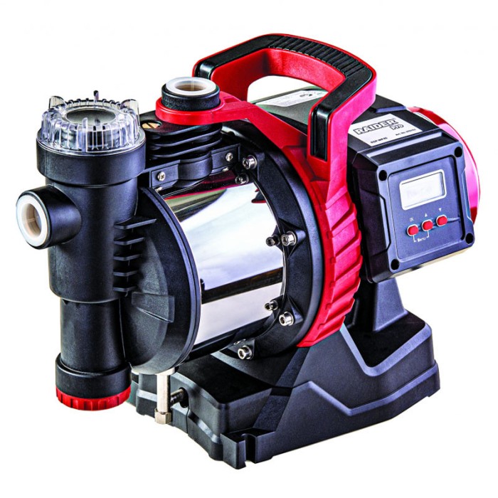 Pompa cu autoamorsare Raider RDP-WP45, 1100 W, 7700 l/h, inaltime 45 m, adancime 8 m, LCD
