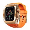 Husa Waterproof ShellBox pentru Apple Watch 45mm Series, Roz