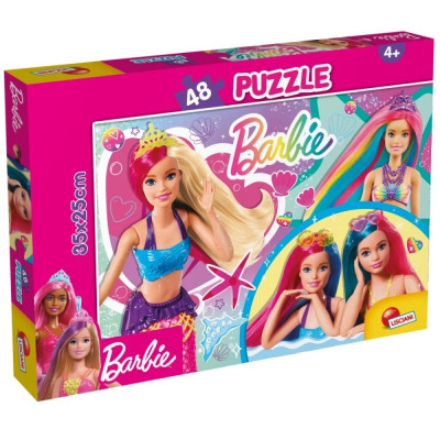 Puzzle Barbie, 48 piese maxi, 7Toys foto