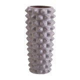 Vaza flori ceramica bej 16 x 34,5 cm