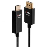 Cablu activ DisplayPort la HDMI 4K@60Hz cu HDR T-T 2m, Lindy L40926